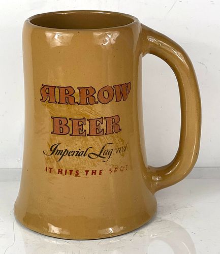 1940 Arrow Beer Large Backbar Mug Display Baltimore Maryland