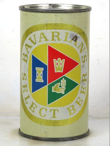 1958 Bavarian's Select Beer 12oz 35-12.2 Flat Top Covington Kentucky
