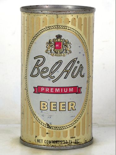 1963 Bel Air Premium Beer 12oz 35-38 Flat Top Allentown Pennsylvania