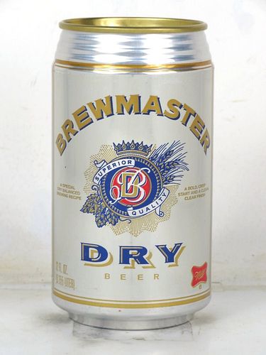 1990 Brewmaster Dry Beer (Test) 12oz Undocumented Bank Top Milwaukee Wisconsin