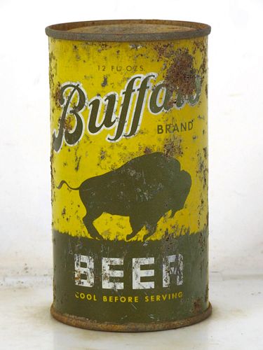 1937 Buffalo Beer 12oz OI-164 Opening Instruction Can Sacramento California