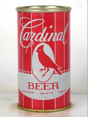 1967 Cardinal Beer 12oz 48-21 Flat Top Saint Charles Missouri