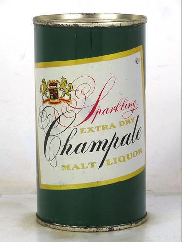 1958 Champale Malt Liquor 12oz 49-13 Flat Top Trenton New Jersey