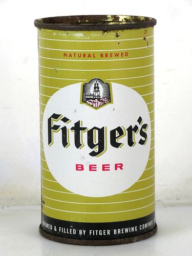 1956 Fitger's Beer 12oz 64-08 Flat Top Duluth Minnesota