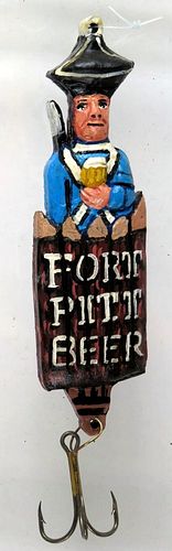 2012 Fort Pitt Beer (Continental Soldier) Firster Fishing Lure Smithton Pennsylvania