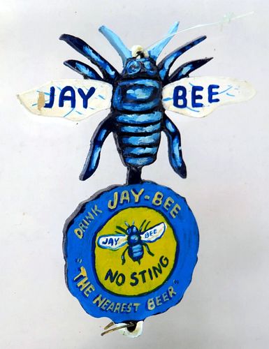 2012 Jay Bee (Jay Vee?) "No Sting" Firster Fishing Lure Grace Bros. Los Angeles California