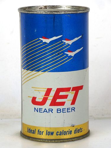 1961 Jet Near Beer 12oz 86-35.3 Bank Top Chicago Illinois