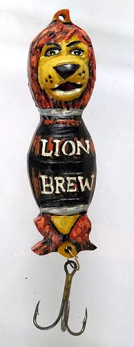 2012 Lion Brew Beer Firster Fishing Lure Bakersfield Brewing Co. California