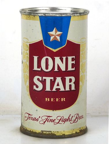 1953 Lone Star Beer 12oz 92-12.1b Flat Top San Antonio Texas