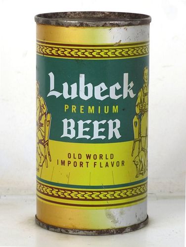 1960 Lubeck Premium Beer 12oz 92-19.2 Flat Top Chicago Illinois