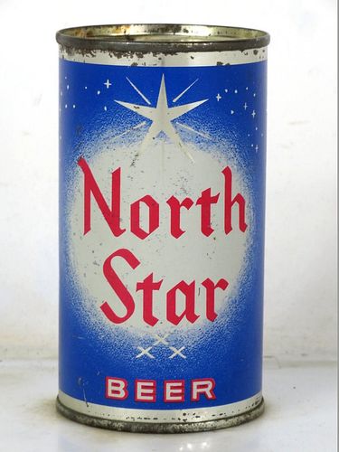1960 North Star Beer 12oz 103-33 Flat Top Saint Paul Minnesota
