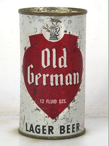1965 Old German Lager Beer 12oz 106-22 Flat Top Los Angeles California