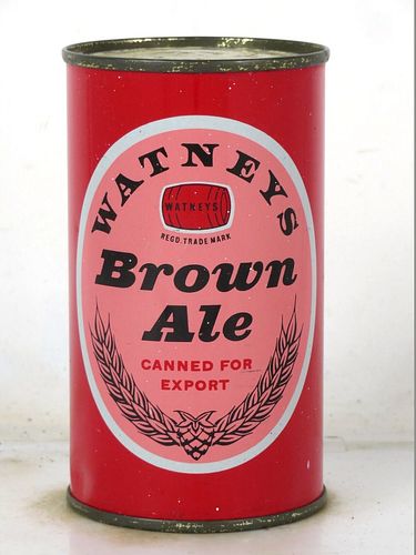 1963 Watneys Brown Ale 11½oz Unpictured Flat Top London England