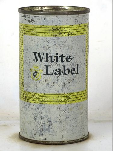 1961 White Label Beer 12oz 145-18.1 Flat Top Minneapolis Minnesota