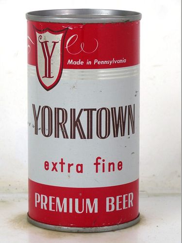 1965 Yorktown Premium Beer 12oz 147-06 Flat Top Reading Pennsylvania