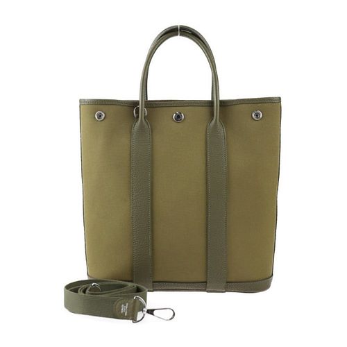 HERMES GARDEN FILE PM TWO-WAY TOTE BAG