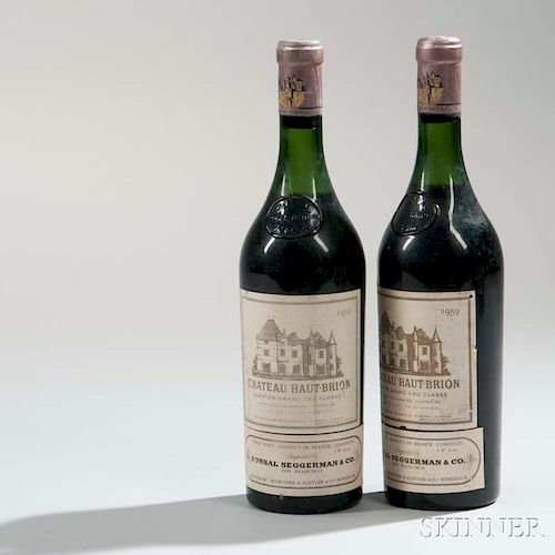Chateau Haut Brion 1959, 2 bottles