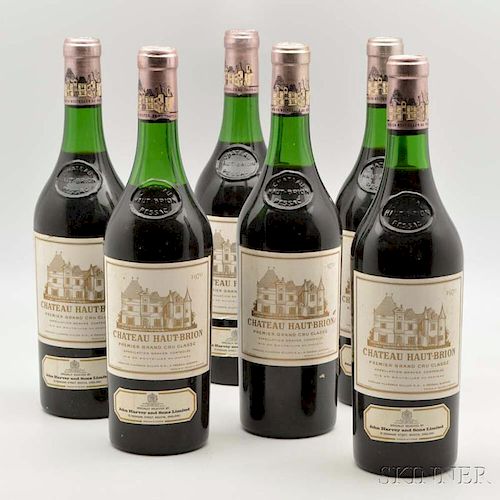 Chateau Haut Brion 1970, 6 bottles