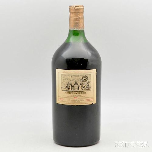Chateau Cantemerle 1982, 1 double magnum