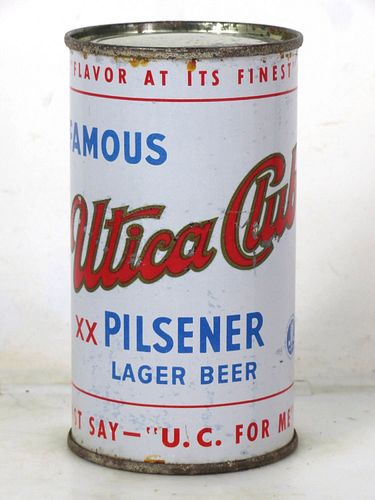 1950 Utica Club Pilsener Beer 12oz 142-22 Flat Top Utica, New York