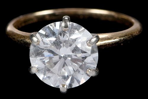 Solitaire Diamond Ring - GIA 