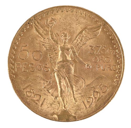 Mexico Gold 50 Pesos Coin