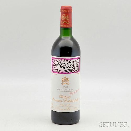 Chateau Mouton Rothschild 1988, 1 bottle