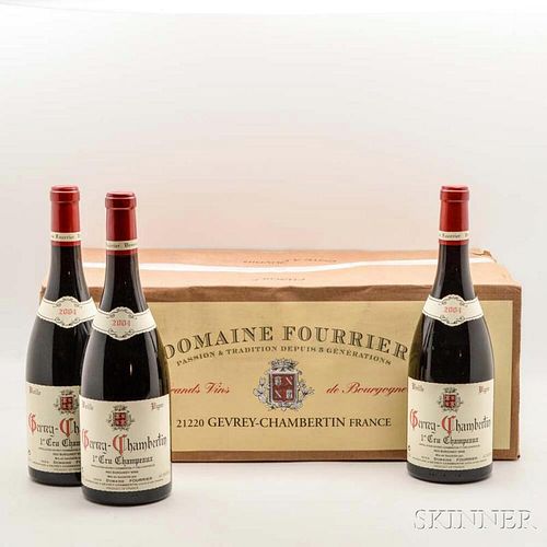 Fourrier Gevrey Chambertin Champeaux Vieilles Vignes 2004, 12 bottles (oc)