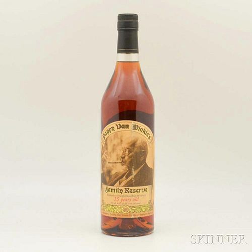 Pappy Van Winkle's Family Reserve 15 Years Old, 1 750ml bottle