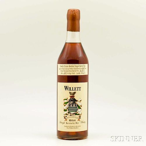 Willett Rye 24 Years Old 1984, 1 750ml bottle