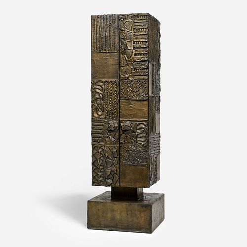  Paul Evans Studio Sculpted Bronze Cabinet (1972)