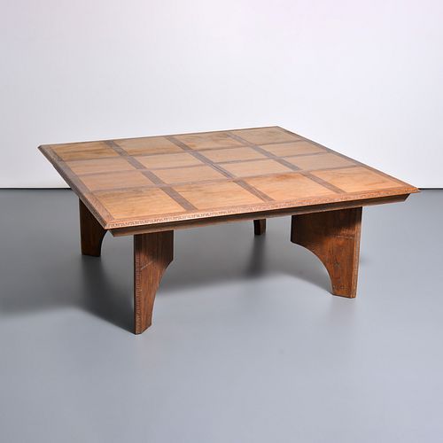 Large Frank Lloyd Wright Dining Table