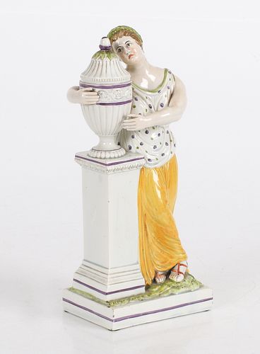 English Staffordshire Pearlware Figure: Andromache