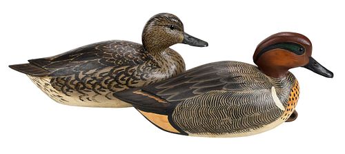 Grayson Chesser Green Winged Teal Pair