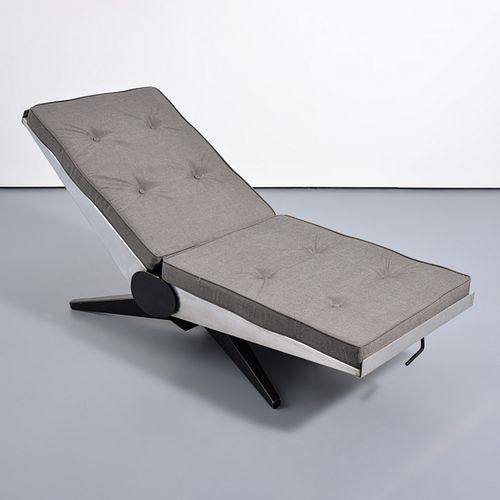 Rare Bernard de Swarte Chaise Lounge / Deck Chair