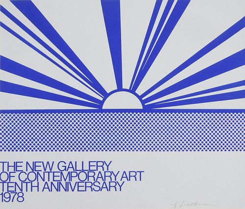 Roy Lichtenstein (American 1923-1997) lithograph