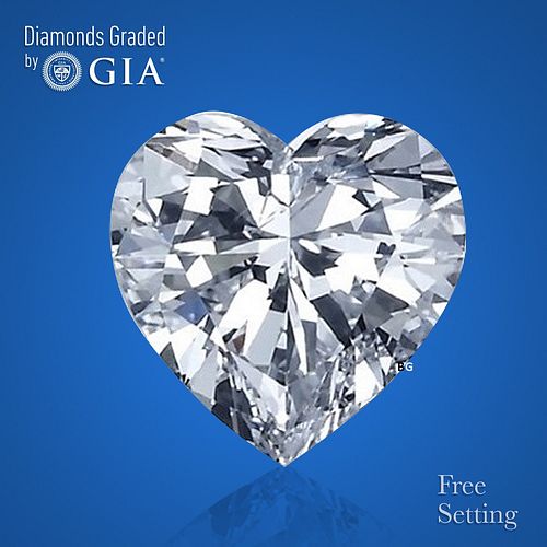 2.01 ct, I/VS1, Heart cut GIA Graded Diamond. Appraised Value: $46,500 