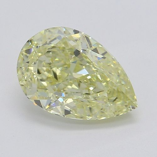 1.11 ct, Natural Fancy Yellow Even Color, VVS1, Pear cut Diamond (GIA Graded), Appraised Value: $17,700 