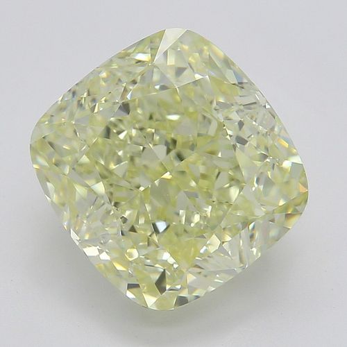 3.01 ct, Natural Fancy Light Yellow Even Color, VVS2, Cushion cut Diamond (GIA Graded), Appraised Value: $56,500 