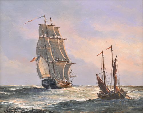 John Bentham Dinsdale Maritime Painting