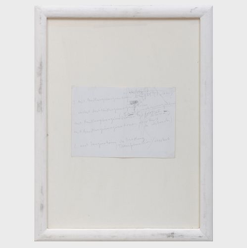 Joseph Beuys (1921-1986): Untitled