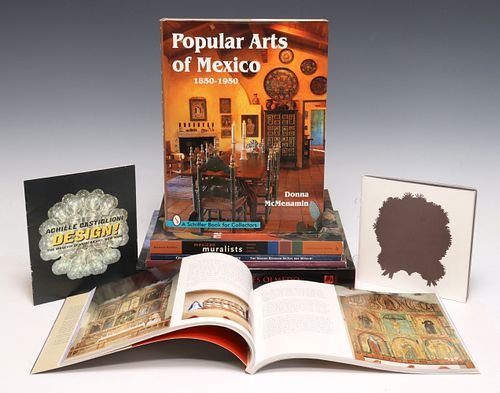 (8) BOOKS: MEXICAN ART SUBJECTS; ART MUSEUM CATALOGS