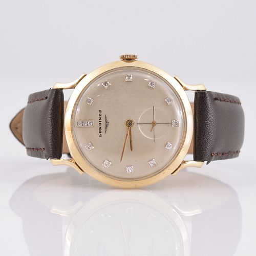 Longines 14K & Diamond Estate Wristwatch