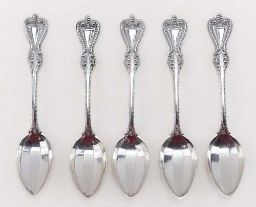 STERLING SILVER SPOONS IN OLD COLONIAL PATTERN