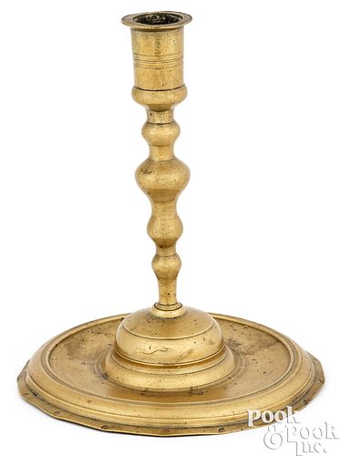Brass candlestick, ca. 1725