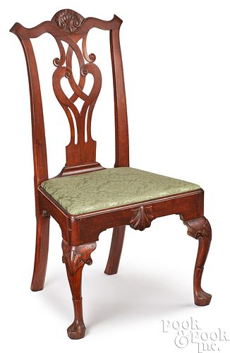 Early bench made Pennsylvania dining chair