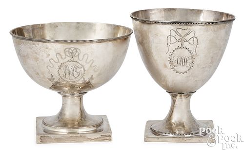 Philadelphia silver waste bowl, ca. 1800