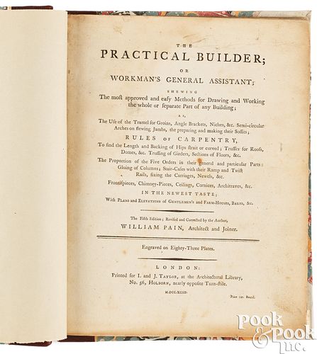The Practical Builder by William Pain