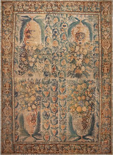 Large Antique Flemish Tapestry 18 ft 6 in x 13 ft 6 in (5.63 m x 4.11 m)