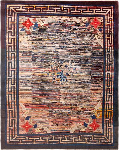 Antique Mongolian Area Rug 11 ft 5 in x 9 ft 0 in (3.47 m x 2.74 m)